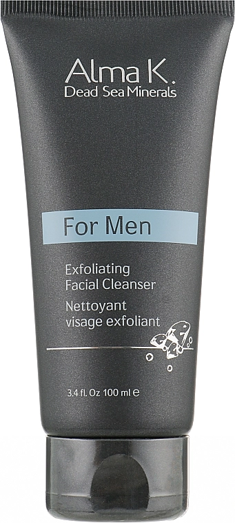 Alma K. Гель ексфоліант для очищення шкіри Alma K For Men Exfoliating Facial Cleanser - фото N1