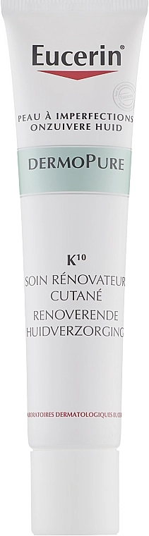 Eucerin Відновлювальний догляд для обличчя DermoPure K10 Skin Renovator Care - фото N1