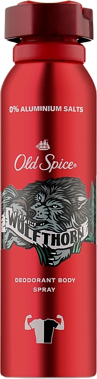 OLD SPICE Аэрозольный дезодорант Wolfthorn Deodorant Spray - фото N1