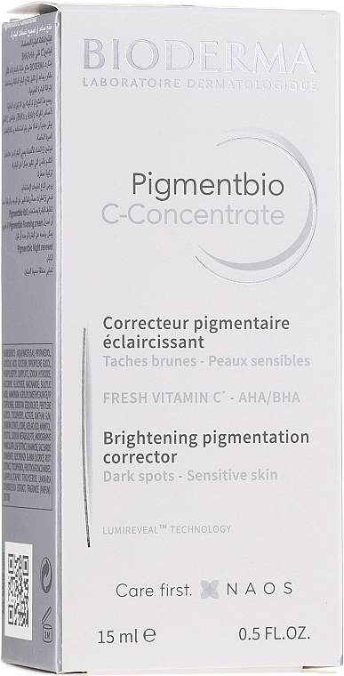 Bioderma Сироватка для обличчя Pigmentbio C Concentrate Brightening Pigmentation Corrector - фото N1