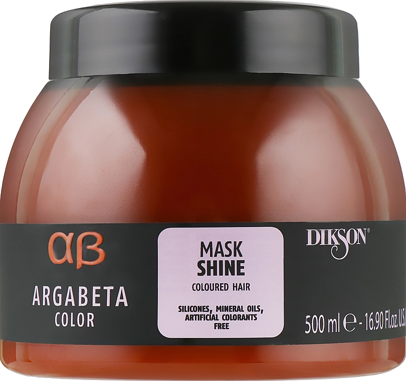 Dikson Маска для окрашенных волос Argabeta Color Mask Shine - фото N3