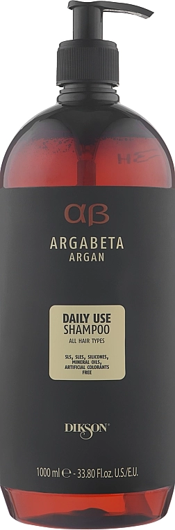 Dikson Аргановый шампунь для всех типов волос Argabeta Argan Shampoo Daily Use - фото N5