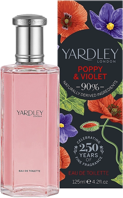 Yardley Poppy & Violet Туалетна вода - фото N1