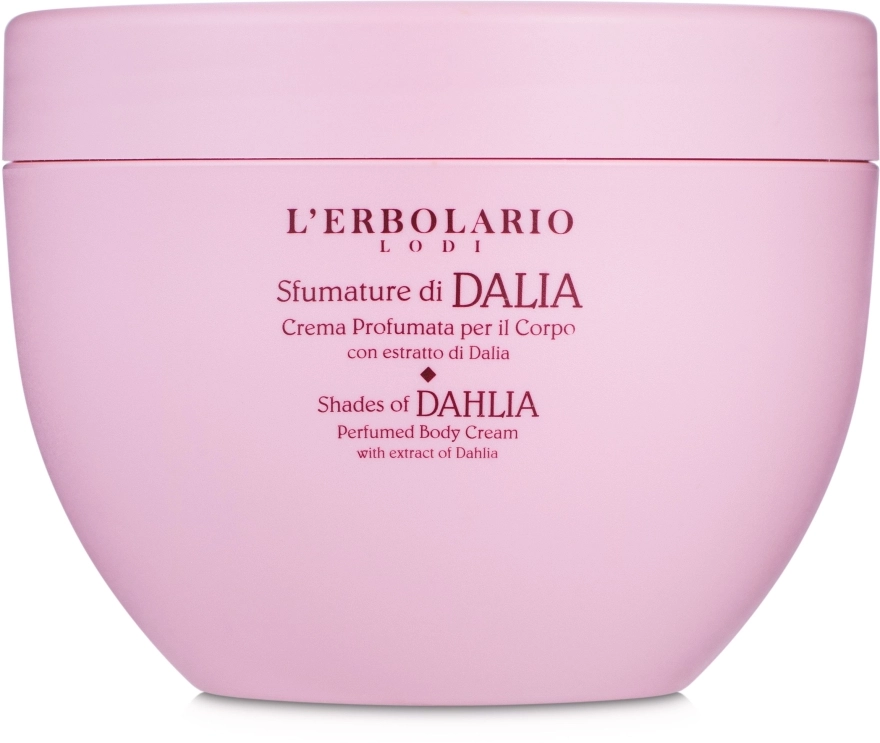 L’Erbolario Ароматизований крем для тіла "Жоржина" Shades Of Dahlia Perfumed Body Cream - фото N2