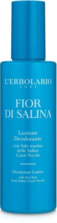 L’Erbolario Лосьон-дезодорант "Соленый Бриз" Fior Di Salina Deodorant Lotion - фото N2