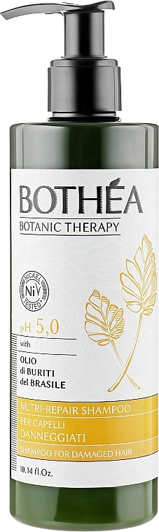 Bothea Botanic Therapy Шампунь для поврежденных волос Nutri-Repair Shampoo pH 5.0 - фото N1