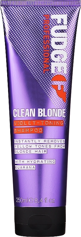 Fudge Шампунь для надання сріблястого відтінку Clean Blond Violet Toning Shampoo - фото N1