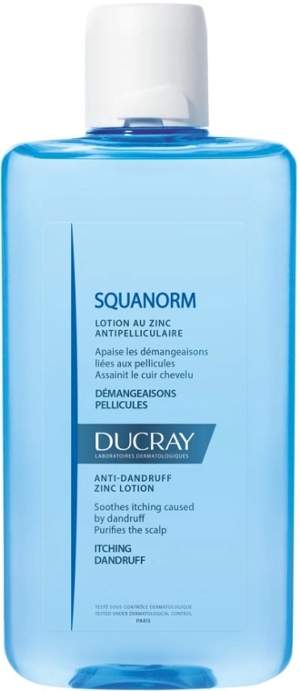 Ducray Лосьон от перхоти с цинком Squanorm Anti-Dandruff Lotion With Zinc - фото N1