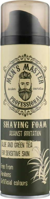 Men's Master Піна для гоління "Алое і зелений чай" - фото N1