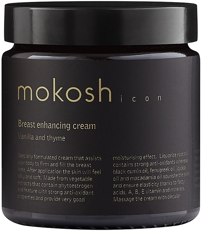Mokosh Cosmetics Крем для бюста "Ваниль и тмин" Icon Vanilla & Thyme Bust Cream - фото N3