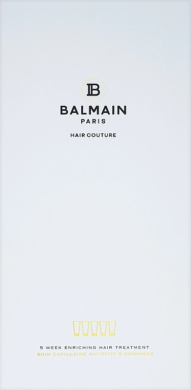 Balmain Paris Hair Couture 5-недельный восстанавливающий уход 5 Week Enriching Treatment - фото N1