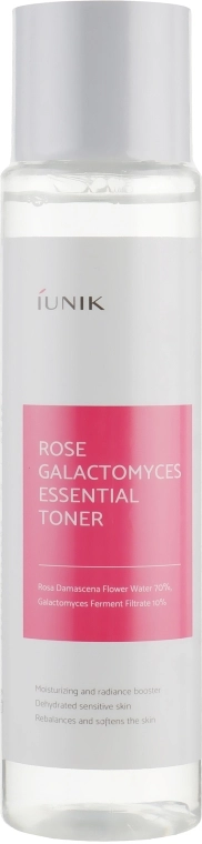IUNIK Зволожуючий тонер Rose Galactomyces Essential Toner - фото N1
