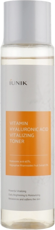 IUNIK Зволожувальний тонер Vitamin Hyaluronic Acid Vitalizing Toner - фото N1