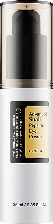 CosRX Крем для кожи вокруг глаз с пептидами и улиткой Advanced Snail Peptide Eye Cream - фото N1