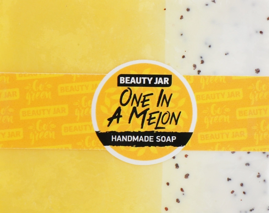 Beauty Jar Гліцеринове мило з ароматом дині One In A Melon Handmade Soap - фото N1