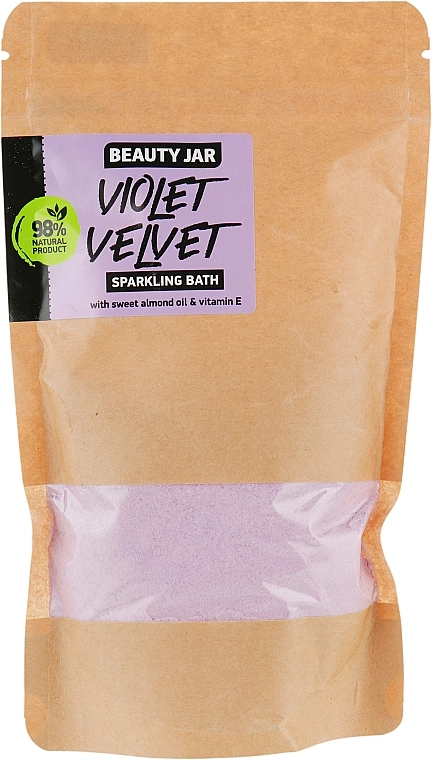 Beauty Jar Пудра для ванны "Фиолетовый бархат" Sparkling Bath Violet Velvet - фото N1