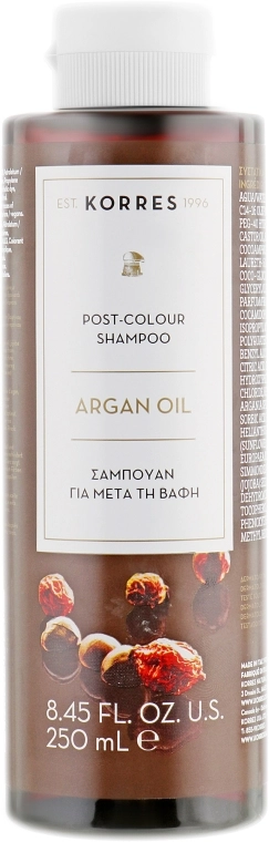 Korres Шампунь-догляд з аргановою олією для фарбованого волосся Argan Oil Shampoo - фото N1