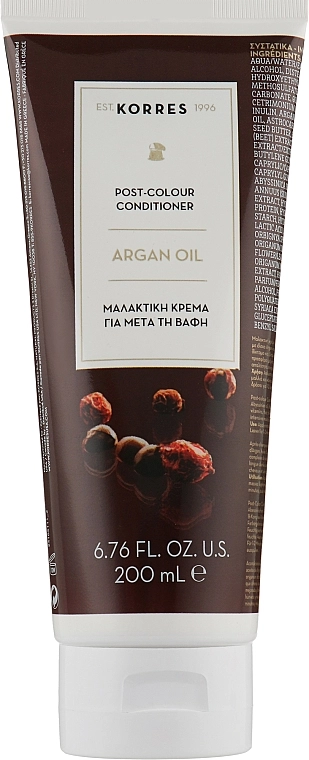 Korres Кондиціонер для фарбованого волосся з аргановою олією Argan Oil Conditioner - фото N1