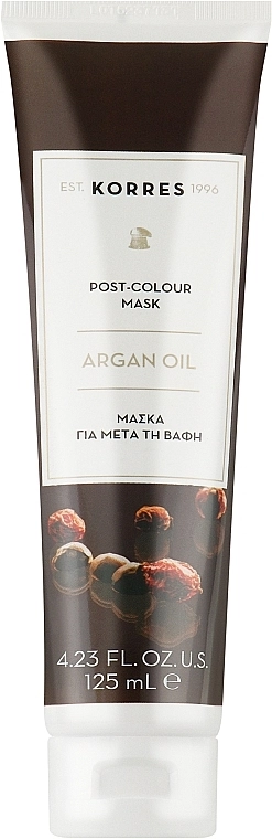 Korres Маска для фарбованого волосся з аргановою олією Argan Oil Mask - фото N1