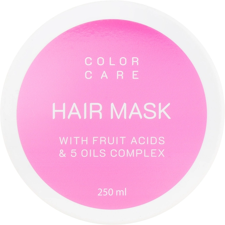 Looky Look Маска для окрашенных волос Color Care Hair Mask With Fruit Acids & 5 Oils Complex - фото N1