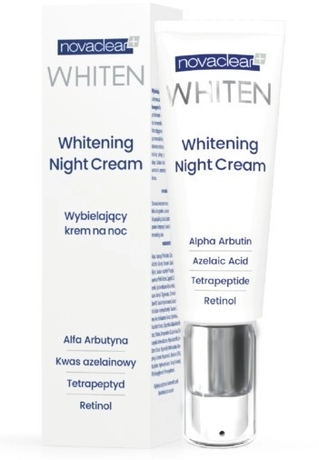 Novaclear Нічний крем для обличчя Whiten Whitening Night Cream - фото N1