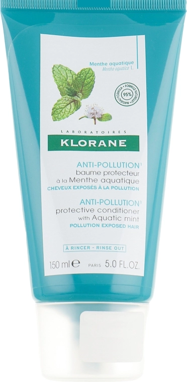 Klorane Бальзам для волос Anti-Pollution Protective Conditioner With Aquatic Mint - фото N1