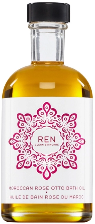 REN Масло для ванны Moroccan Rose Otto Bath Oil - фото N1