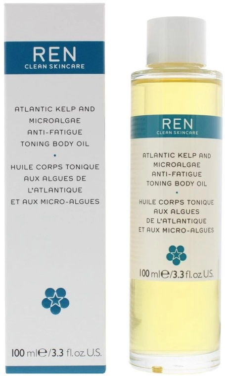 REN Олія для тіла Atlantic Kelp And Microalgae Anti-fatigue Body Oil - фото N1