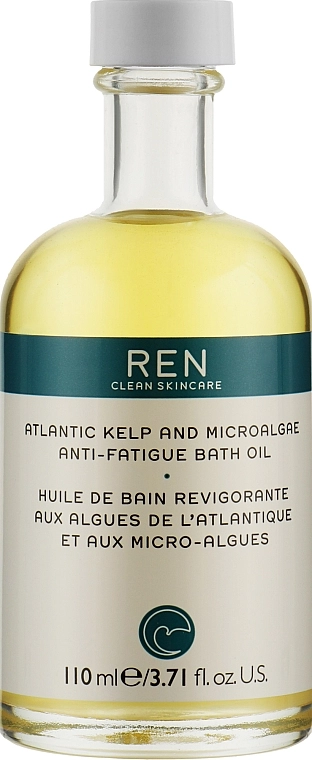 REN Масло для ванны Atlantic Kelp and Magnesium Anti-Fatigue Bath Oil - фото N1