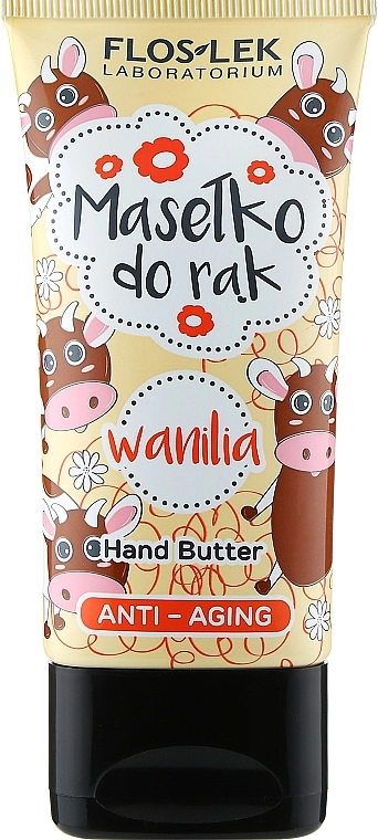 Floslek Антивозрастное масло для рук "Ваниль" Anti-Aging Wanilia Hand Butter - фото N1