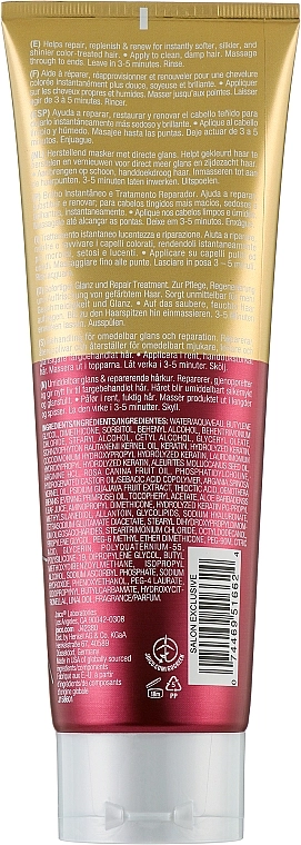Joico Маска для защиты цвета и блеска волос K-Pak CT Luster Lock New - фото N4