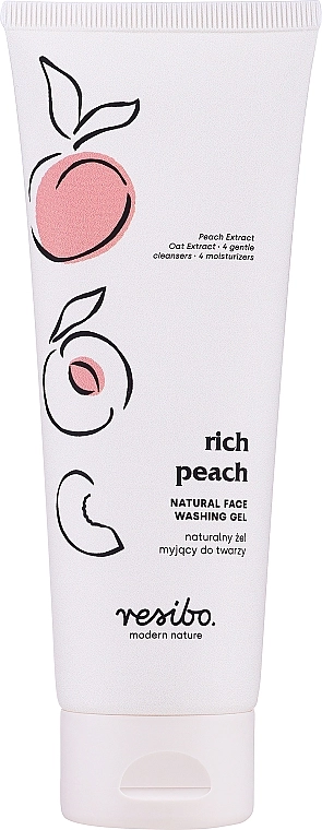 Resibo Гель для вмивання Natural Face Washing Gel - фото N1