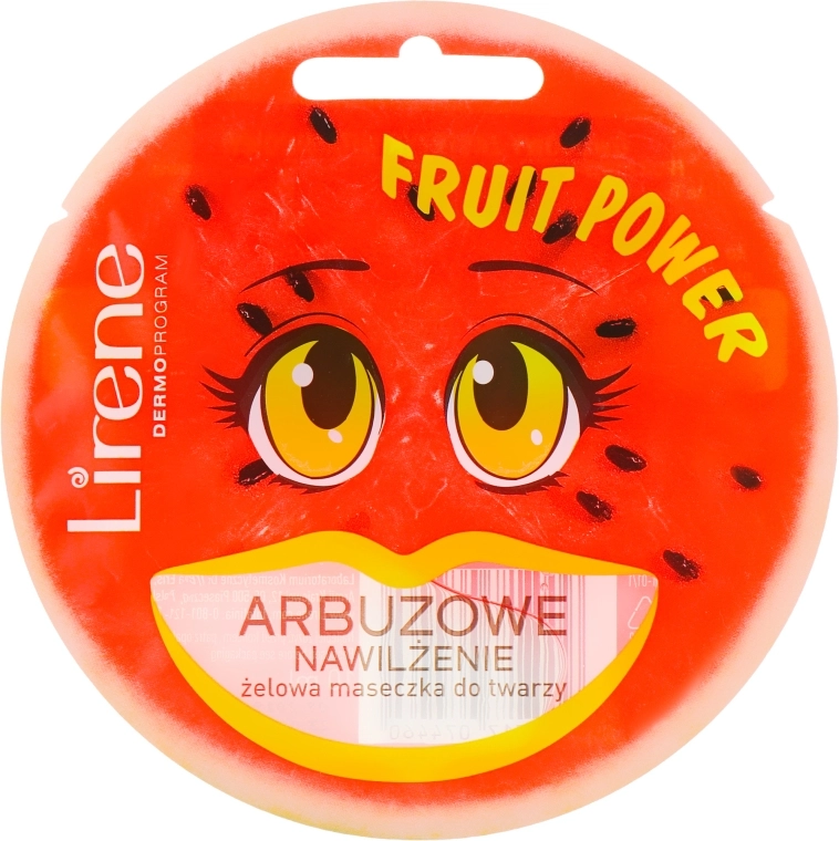 Lirene Гелева маска для обличчя "Кавун" Fruit Power - фото N1