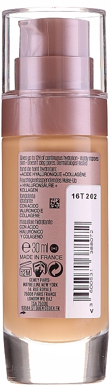 Maybelline New York Dream Radiant Liquid Hydrating Foundation Основа для макіяжу - фото N2