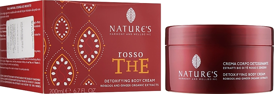 Nature's Крем для тіла Rosso The Detoxifying Body Cream - фото N5