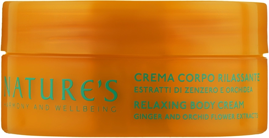 Nature's Расслабляющий крем для тела Fiori di Zenzero Relaxing Body Cream - фото N1