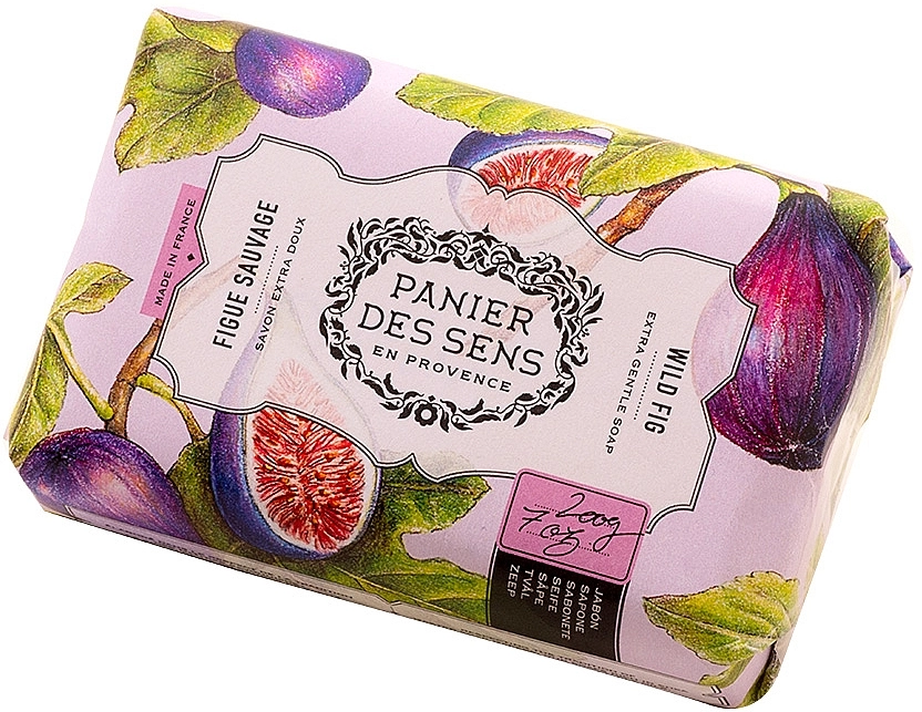 Экстра-нежное мыло масло ши "Инжир" - Panier des Sens Extra Gentle Natural Soap with Shea Butter Wild Fig, 200g - фото N1