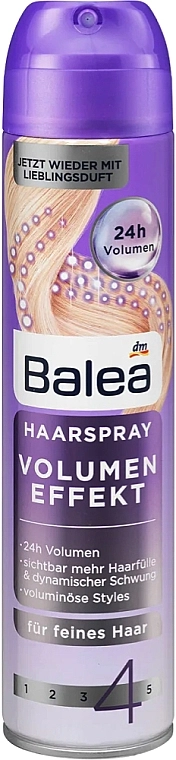 Balea Лак для волосся Volume Effect №4 - фото N1