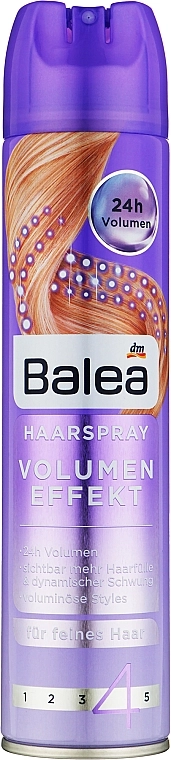 Balea Лак для волос Volume Effect №4 - фото N2