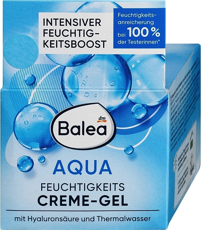 Balea Крем-гель денний інтенсивно зволожуючий Aqua Moisture Cream Gel - фото N1