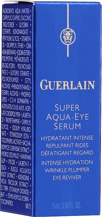 Guerlain Набір Super Aqua Serum Set (serum/50ml + eye/serum/5ml + mask/1шт + lot/15ml) - фото N7