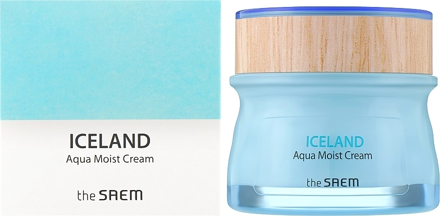 The Saem Крем для обличчя зволожувальний Iceland Aqua Moist Cream - фото N2