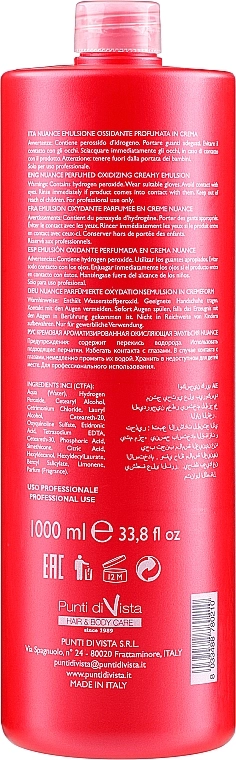 Nuance Окислювальна емульсія 3% Punti di Vista Oxidizing Cream-Emulsion vol.10 - фото N2