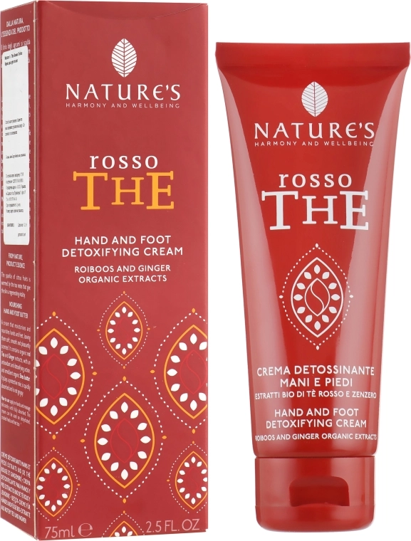 Nature's Крем для рук и ног The Rosso Detoxifying Hand And Foot Cream - фото N1