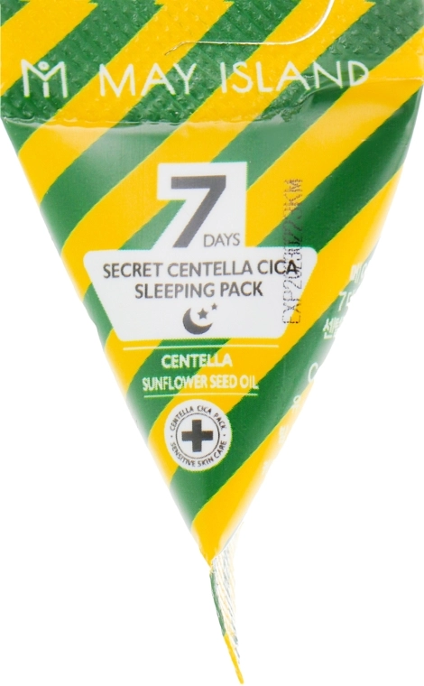 May Island Заспокійлива нічна маска з центелою Seven Days Secret Centella Cica Sleeping Pack - фото N1