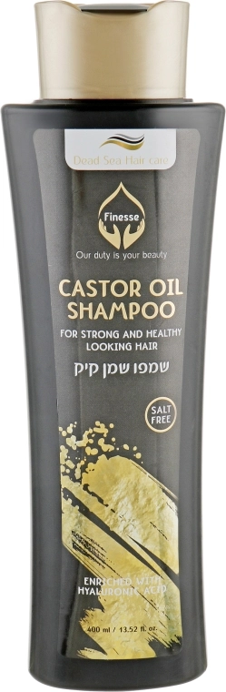 Finesse Рициновий шампунь для зміцнення і здорового вигляду волосся Castor Oil Shampoo - фото N1