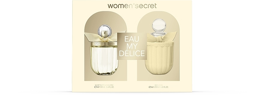 Women'Secret Women Secret Eau My Delice Набор (edt/100ml + b/lot/200ml) - фото N1