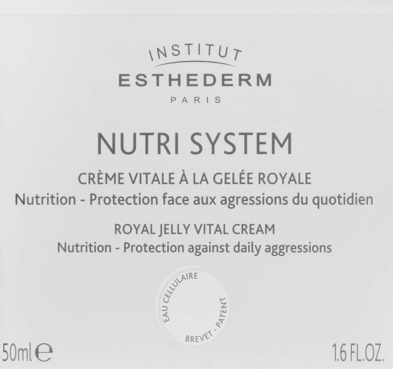 Institut Esthederm Крем-желе для лица с маточным молочком Nutri System Royal Jelly Vital Cream - фото N1