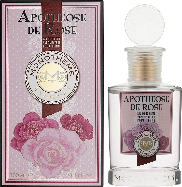 Туалетна вода - Monotheme Fine Fragrances Venezia Apotheose De Rose, 100 мл - фото N2