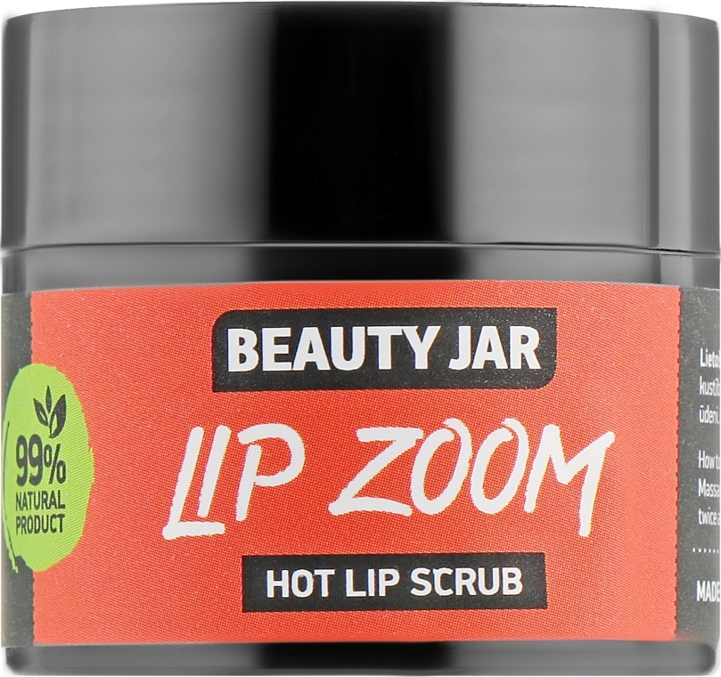 Beauty Jar Сахарный скраб для губ Lip Zoom Hot Lip Scrub - фото N2